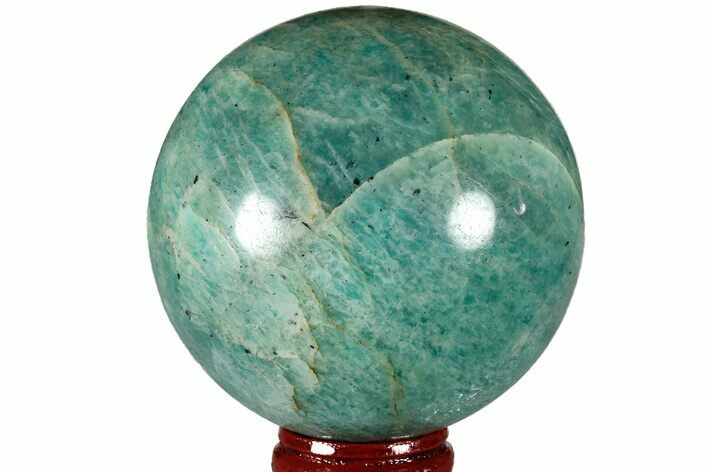 Chatoyant, Polished Amazonite Sphere - Madagascar #183274